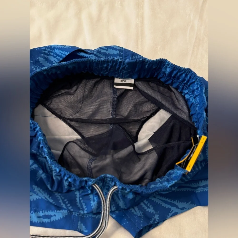 Speedo Eco Blue Patterned Swim Trunks